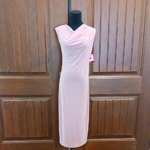 Vince Camuto Sleeveless Light Pink Dress. NWT. Size XS